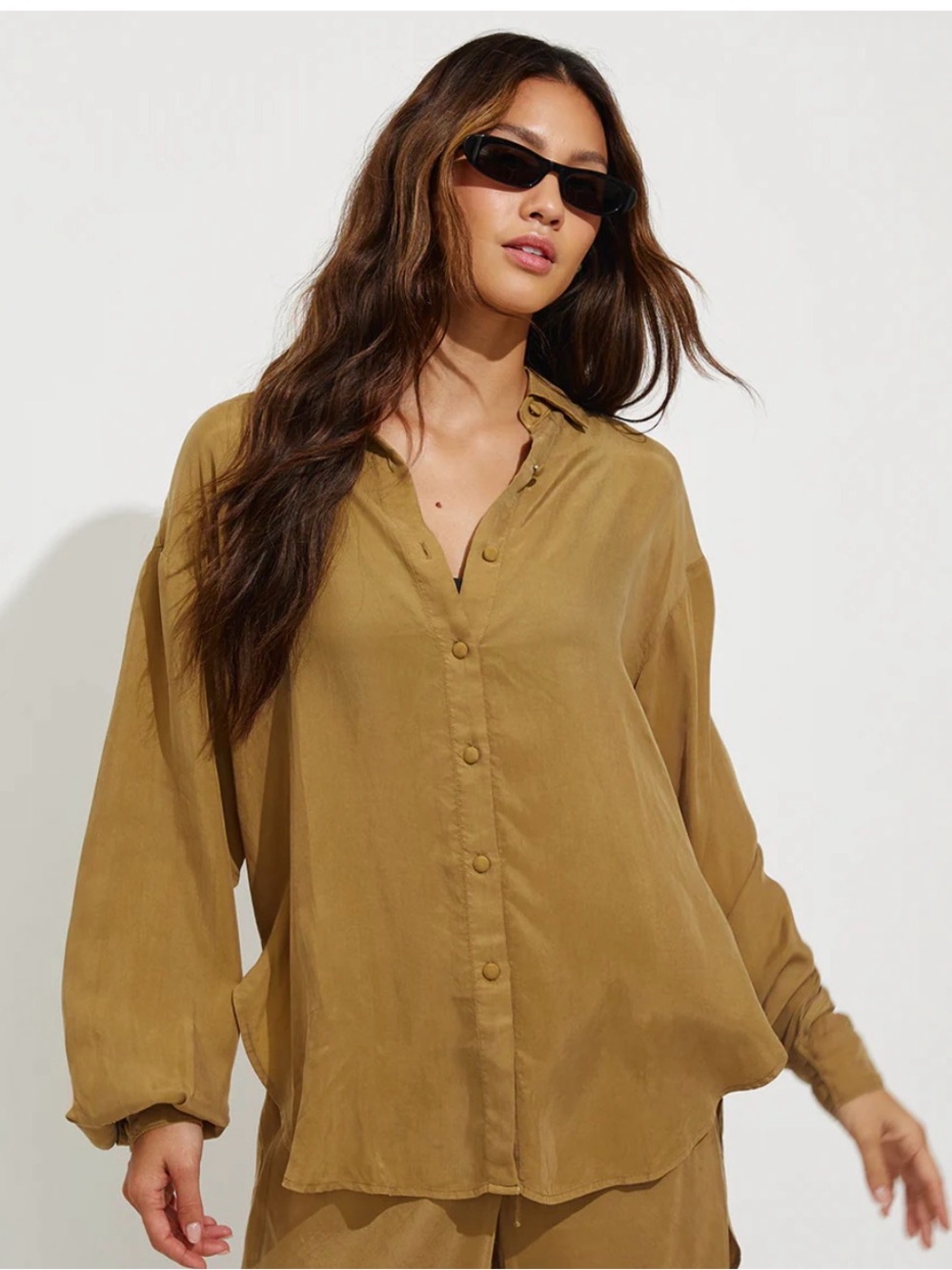 NWT Left On Friday Seaside Shirt. Size L.